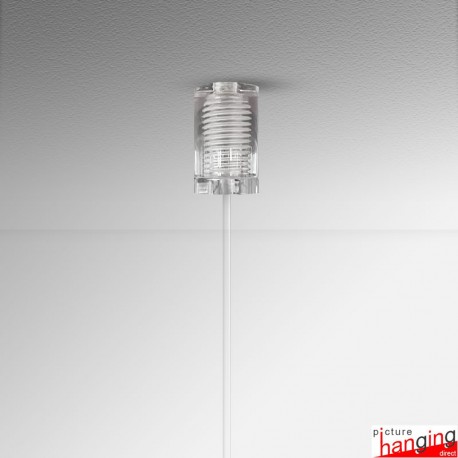 Transparent Ceiling Cable Set - Translucent Cable Display System!