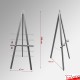 Jersey Display Wooden Easel - Lockable Case Stand