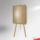 Jersey Display Wooden Easel - Lockable Case Stand