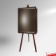 Jersey Display Wooden Easel - Lockable Case Stand