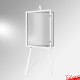 Jersey Display Metal Easel - Lockable Case Stand