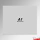 Suspended Ceiling Poster Holder Set (A4 to A1 Sleeve, Grid Clips & "Clear" Cord)