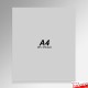 Suspended Ceiling Poster Holder Set (A4 to A1 Sleeve, Grid Clips & "Clear" Cord)
