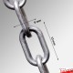 Picture Chains In Front Of Curtains - Frame Hanging Chain Kits, No Tools Needed!