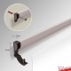 Paper-Rail Wall-Mounted - Track Display for Drawings, Cards & Notes