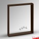 Wood Artwork Metal Frames - A4 to A0 Mounting Frame for Wooden Pieces