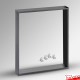 Wood Artwork Metal Frames - A4 to A0 Mounting Frame for Wooden Pieces