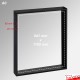 Wood Artwork Metal Frames - A4 to A0 Mounting Frame for Wooden Pieces