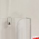 Ceiling-to-Floor Grid Clip Brochure Holder Set - Leaflet Dispenser Hanging with Twist-On Weighted Cables!