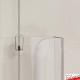 Ceiling-to-Floor Grid Clip Brochure Holder Set - Leaflet Dispenser Hanging with Twist-On Weighted Cables!
