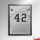 Lockable Jersey Display Frame - Aluminium Security Snap Frame, Indoor & Outdoor Use