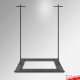 Interior Arch Arcade Easel 200cm - Display Large Pictures In Archways & Windows