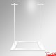 Interior Arch Arcade Easel 200cm - Display Large Pictures In Archways & Windows