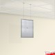 Ceiling Grid Clip Frame Display Set - Hang Adverts From Suspended Ceilings!