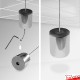 Suspended Ceiling-to-Floor Twist-On Wire & Weight Set - Cable Display Fitting