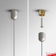 Ceiling Hanging Display Sleeve Set, A1 to A0 - Stitched Print Sleeves On Cables