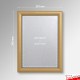 Gold Snap Frame & Wall Cables Kit A4