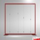 Freestanding Picture Hanging Partition - Solution for Listed Buildings, Glass Walls & Window Displays!