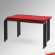 Rectangular Red Stackable School Table - Red Wooden Classroom Table Top