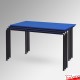 Rectangular Blue Stackable School Table - Blue Wooden Classroom Table Top