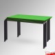 Rectangular Lime Green Stackable School Table - Green Wooden Classroom Table Top
