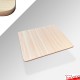 Square Tabletop Replacement 60x60cm - Renew Your Foldable Exam Desk (Colours: Red, Blue, Green, Dark Oak & Beechwood)