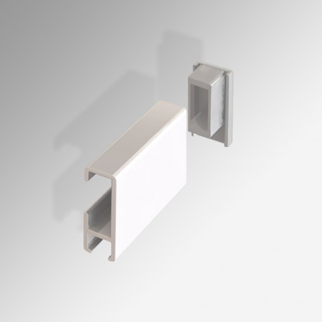Clip Rail End Piece