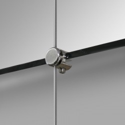 Shelf Cable Support Single - 6mm / 8mm / 10mm, Various Colours