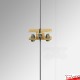Shelf Cable Support Double - 6mm / 8mm / 10mm, Various Colours