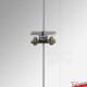 Shelf Cable Support Double - 6mm / 8mm / 10mm, Various Colours