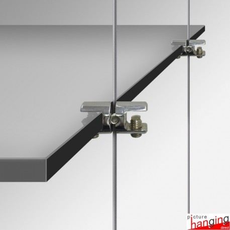 Shelf Cable Support Double - 6mm / 8mm / 10mm, Various Colours