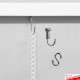 Clip Rail Picture Chain System - Modern Picture Rail & Hanging Chains
