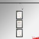 Certificate Frame Display Kit - Diploma Frame, Picture Rail & Lighting (Complete Hanging System)