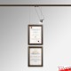 Certificate Frame Display Kit - Diploma Frame, Picture Rail & Lighting (Complete Hanging System)