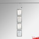 Certificate Frame Display Kit - Diploma Frame, Picture Rail & Lighting (Complete Hanging System)