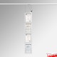 Certificate Frame Display Kit - Diploma Frame, Picture Rail & Lighting (Complete Hanging System)