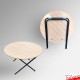 Round Folding Kids Table - Children's Play School Furniture (Ages 3 to 9 Years)