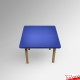 Kids Coloured Wood Table - Children's Desk for Learning & Playtime (Red, White, Blue, Walnut, Beechwood)