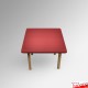 Kids Coloured Wood Table - Children's Desk for Learning & Playtime (Red, White, Blue, Walnut, Beechwood)
