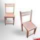 Round Kids Table & Wood Chairs Set - Children's Activity Furniture (Red, Blue, Lime, Beechwood)