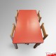 Kids Activity Table & Wood Chairs Set - Children's School Furniture (Red, Lime, Dark Oak, Beechwood)