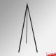 Display Easel & Pinboard Stand - Metal 160cm Greco, Framed Notice Board (60x90cm)
