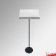 Portable Metal Lectern With Acrylic Top (Adjustable)