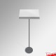 Portable Metal Lectern With Acrylic Top (Adjustable)