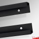 MDF Board Display Rail Channels - Top & Bottom Tracks For Wood Panel Signs & Adverts!