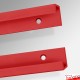 MDF Board Display Rail Channels - Top & Bottom Tracks For Wood Panel Signs & Adverts!
