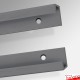 MDF Board Display Rail Channels - Top & Bottom Tracks For Wood Panel Signs & Adverts!