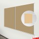 MDF Board Display Rail Channels - Top & Bottom Tracks For Wood Panel Signs & Adverts!