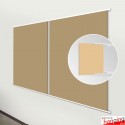 MDF Board Display Rail Channels - Top & Bottom Tracks For Wood Panel Signs & Adverts!
