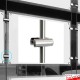 Coloured Rod Double Panel Support / Clamp (Vertical)
